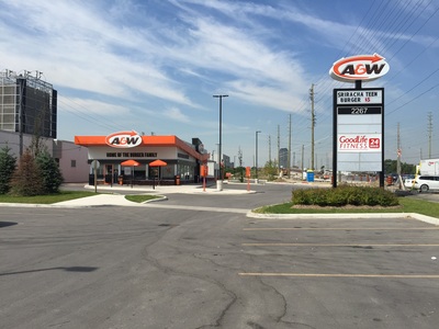 A &amp; W Restaurant Highway 7 &amp; Keele Street